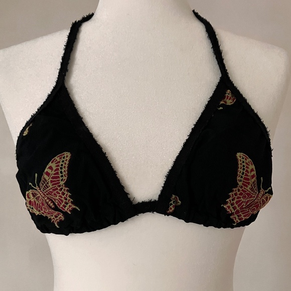NEW SHAN BLACK BUTTERFLY BIKINI SET - Picture 1 of 15